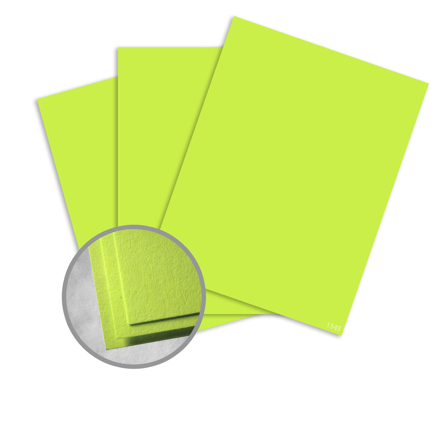 Gamma Green Card Stock - 8 1/2 x 11 in 65 lb Cover Smooth 30% Recycled