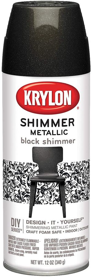 Krylon Shimmer Metallic Spray Paint 11.5oz Red