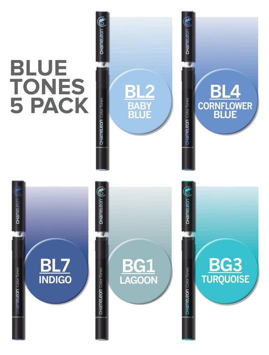 CHAMELEON BLUE TONES SET - 812751023043