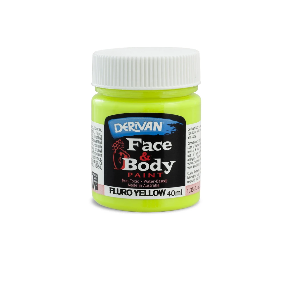 40ml Fluro Red Face Paint