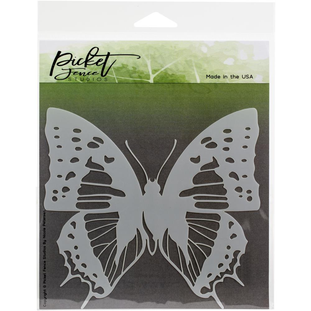 Soar Butterfly 6x6 Stencil