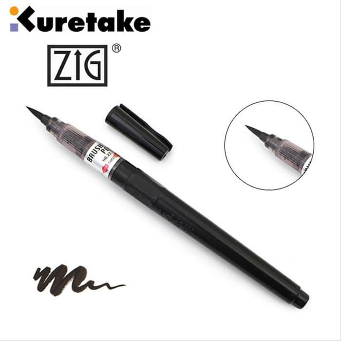 Kuretake Fude Japanese Double-sided Brush Pen — Two Hands Paperie