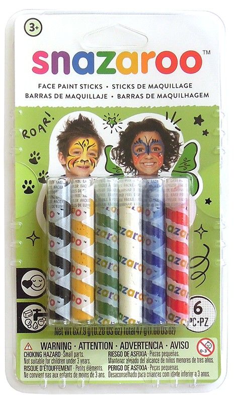 Snazaroo Face Painting Sticks Sets